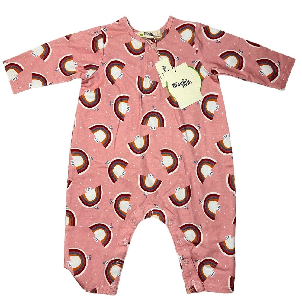 The Bonnie Mob Rainbow Dove Playsuit